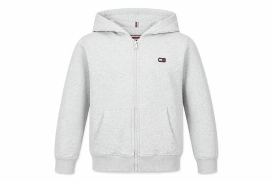 Boys UK Size 12 Years Tommy Hilfiger Grey Full Zip Hoodie