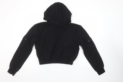 Womens UK Size 10 ellesse Black Pullover Hoodie