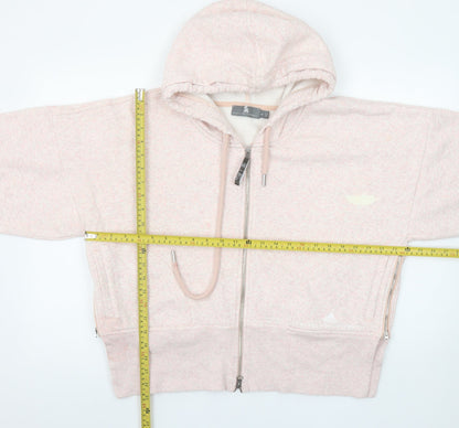 Womens UK Size L adidas by Stella McCartney Pink Full Zip Hoodie