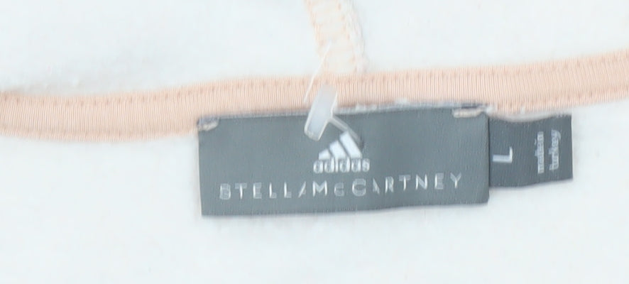 Womens UK Size L adidas by Stella McCartney Pink Full Zip Hoodie