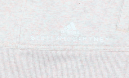 Womens UK Size L adidas by Stella McCartney Pink Full Zip Hoodie