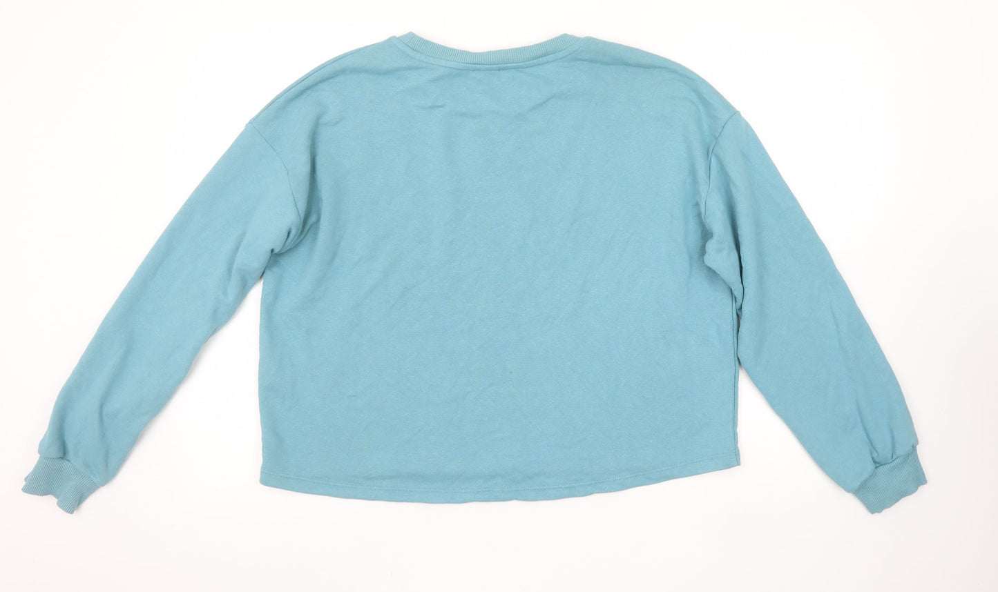 Womens UK Size M River Island Blue Pullover Sweatshirt