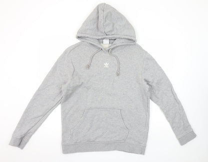 Womens UK Size 14 adidas Grey Pullover Hoodie