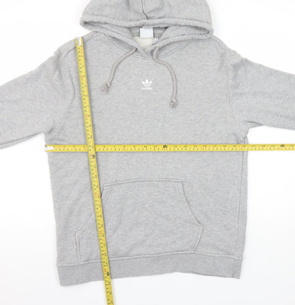 Womens UK Size 14 adidas Grey Pullover Hoodie
