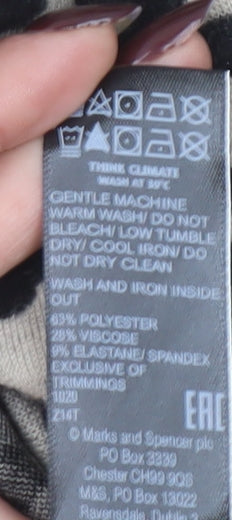 Womens UK Size 16 Marks and Spencer Bodycon Dress