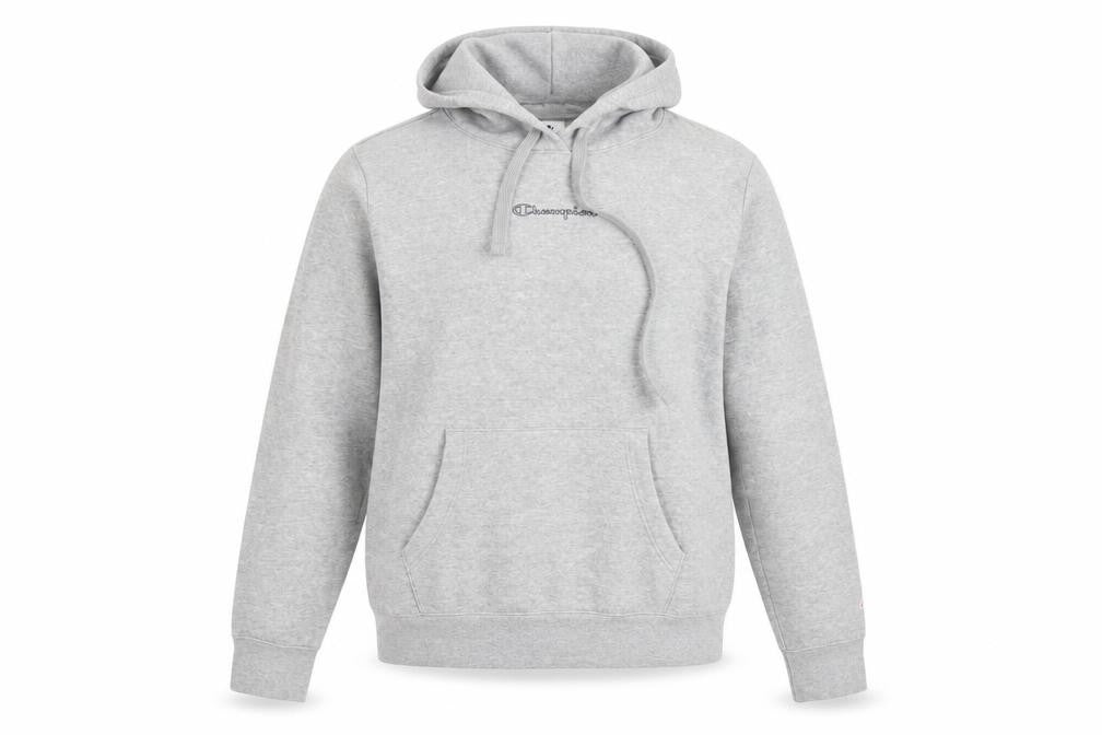 Womens UK Size M Champion Grey Pullover Hoodie