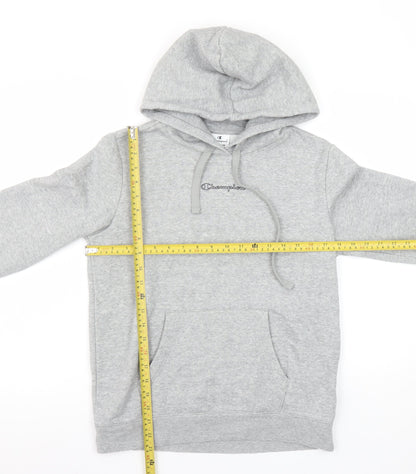 Womens UK Size M Champion Grey Pullover Hoodie