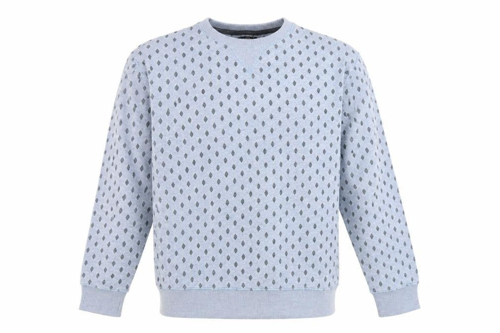 Mens UK Size L Outrage London Blue Pullover Sweatshirt