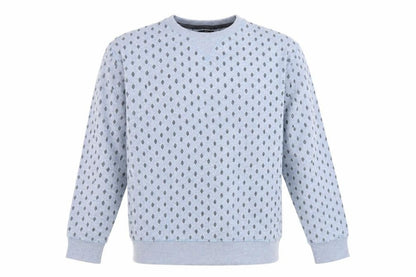 Mens UK Size L Outrage London Blue Pullover Sweatshirt