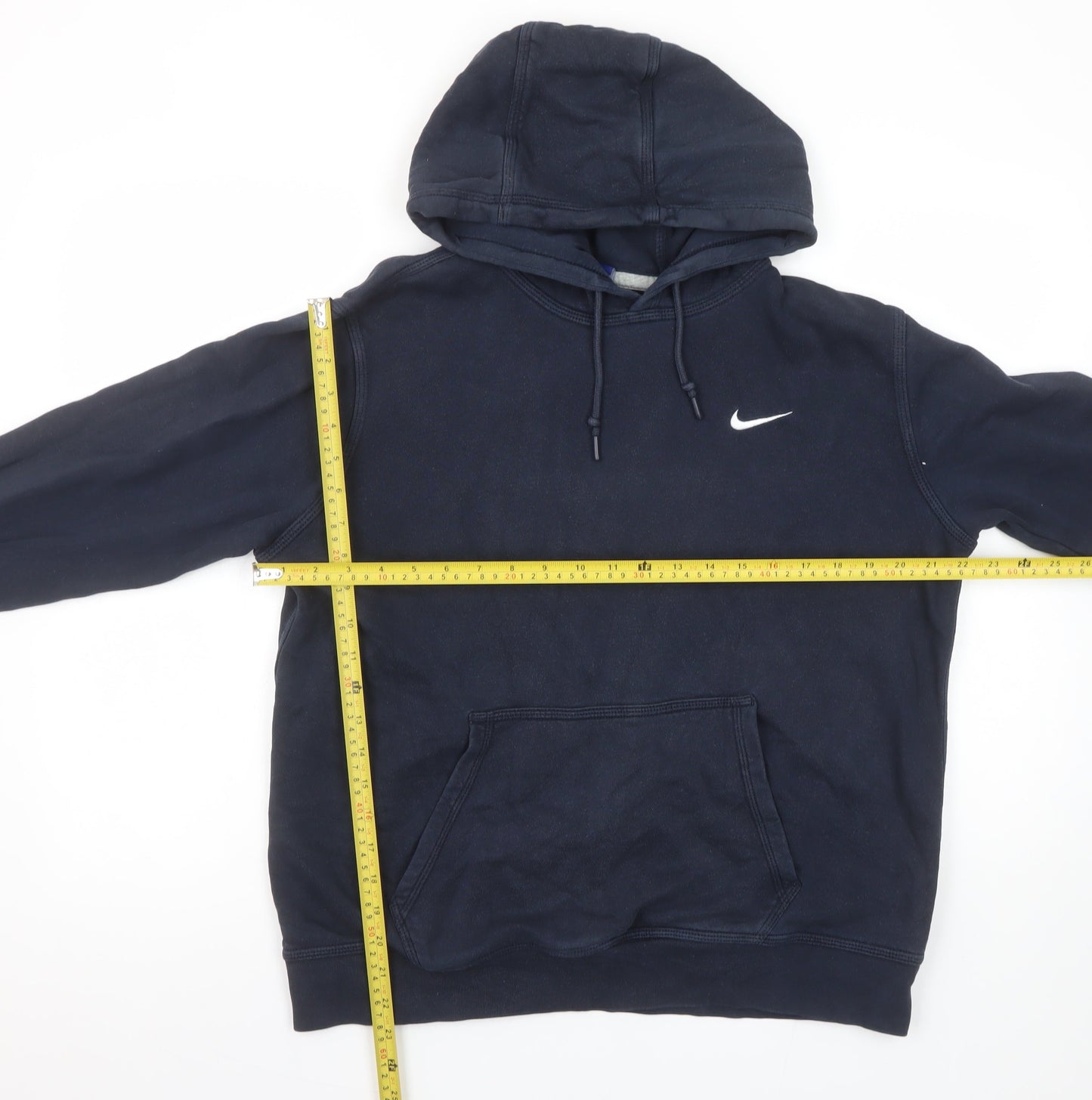 Mens UK Size L Nike Blue Pullover Hoodie