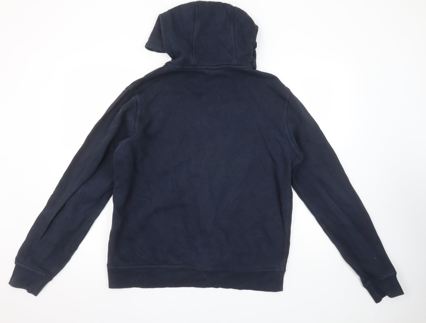 Mens UK Size L Nike Blue Pullover Hoodie