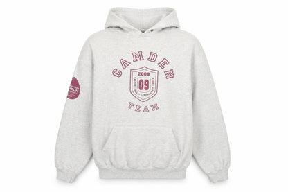 Mens UK Size S Fruit of the Loom Grey Pullover Hoodie