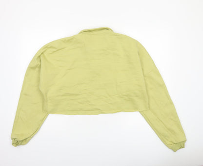 Womens UK Size L Bo+Tee Green Pullover Sweatshirt