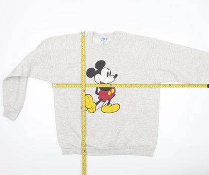 Womens UK Size XL Disney Grey Pullover Sweatshirt