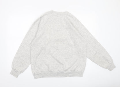 Womens UK Size XL Disney Grey Pullover Sweatshirt