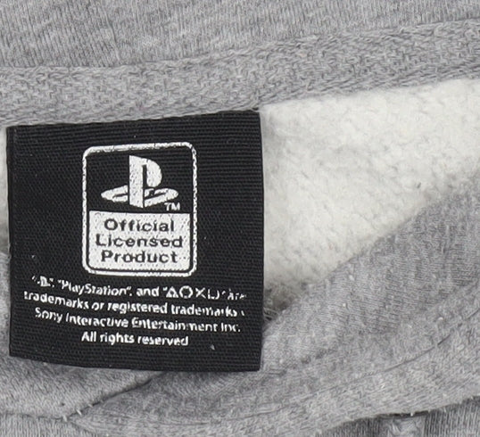 Mens UK Size M DIFUZED Grey Pullover Hoodie