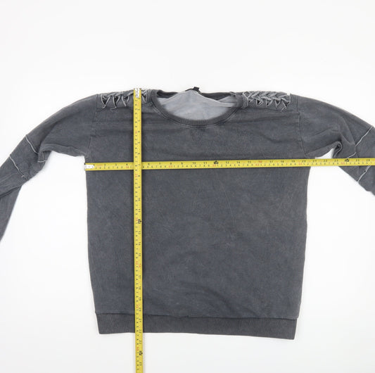 Womens UK Size M Mavi Grey Pullover Sweatshirt