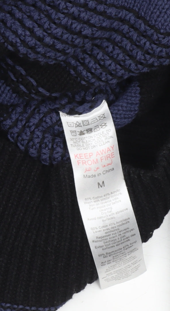 Womens UK Size M Oasis Blue Pullover Jumper