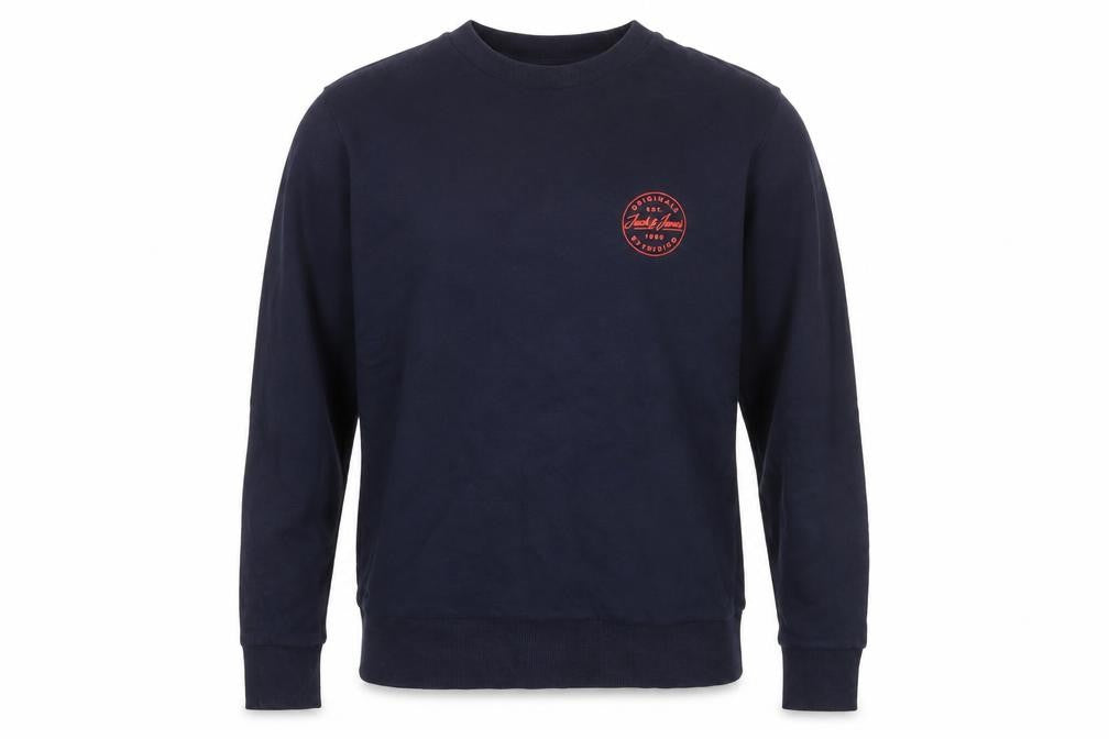 Mens UK Size S JACK & JONES Blue Pullover Sweatshirt