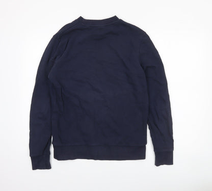 Mens UK Size S JACK & JONES Blue Pullover Sweatshirt