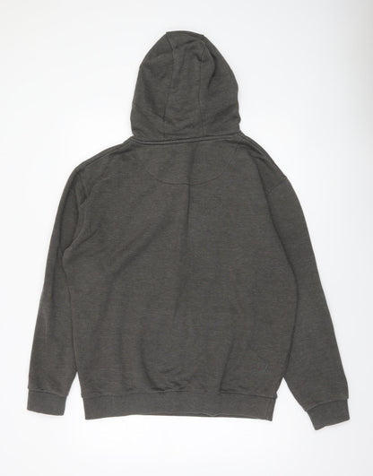 Mens UK Size M ellesse Grey Pullover Hoodie
