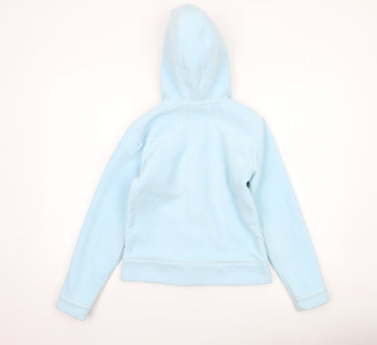 Girls UK Size 12 Years DOMYOS Blue Full Zip Hoodie