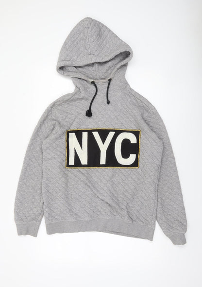 Womens UK Size M Sofie Schnoor Grey Pullover Hoodie