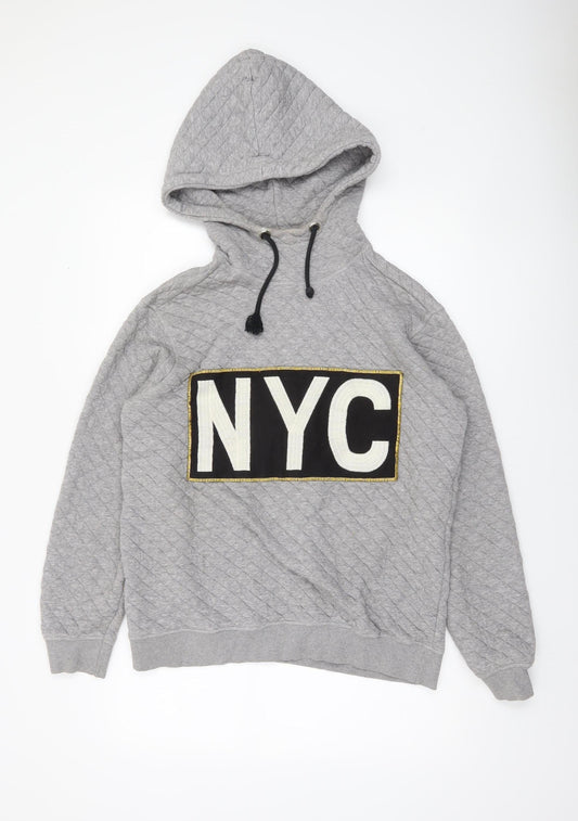 Womens UK Size M Sofie Schnoor Grey Pullover Hoodie