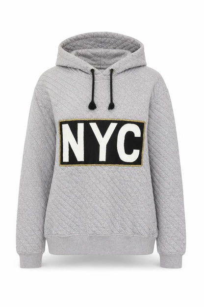 Womens UK Size M Sofie Schnoor Grey Pullover Hoodie