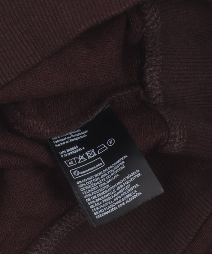 Womens UK Size 12 H&M Brown Pullover Sweatshirt