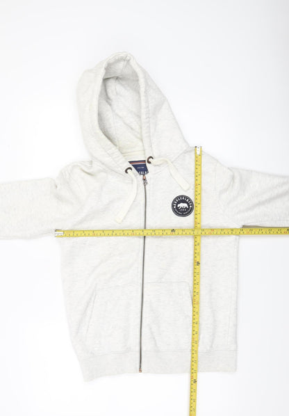 Womens UK Size 12 SoulCal & Co Grey Full Zip Hoodie