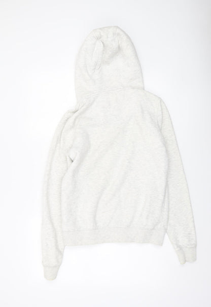 Womens UK Size 12 SoulCal & Co Grey Full Zip Hoodie