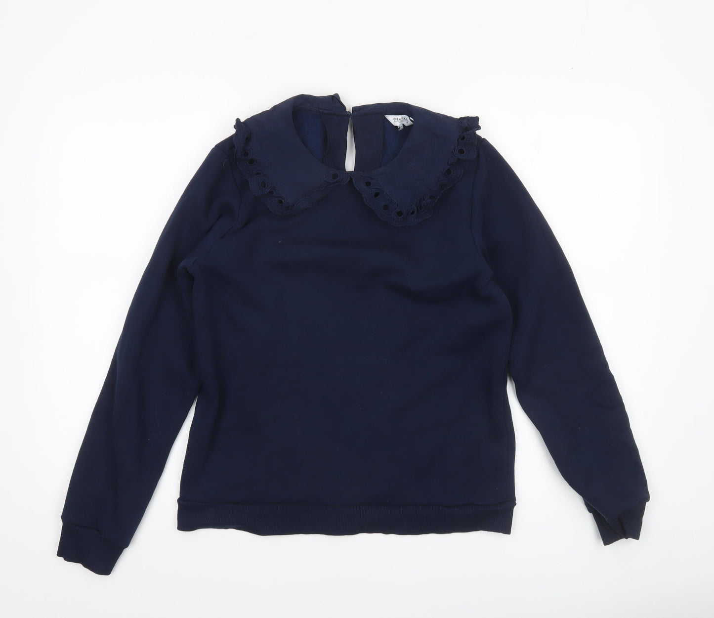 Womens UK Size 8 Great Plains Blue Pullover Sweatshirt