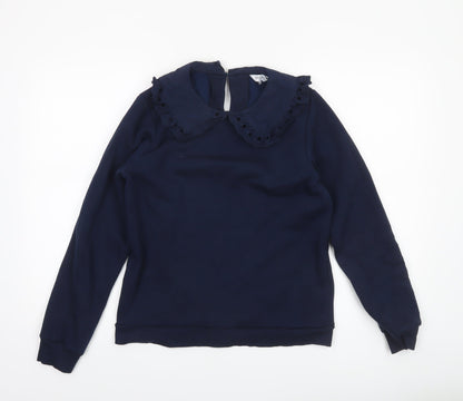Womens UK Size 8 Great Plains Blue Pullover Sweatshirt