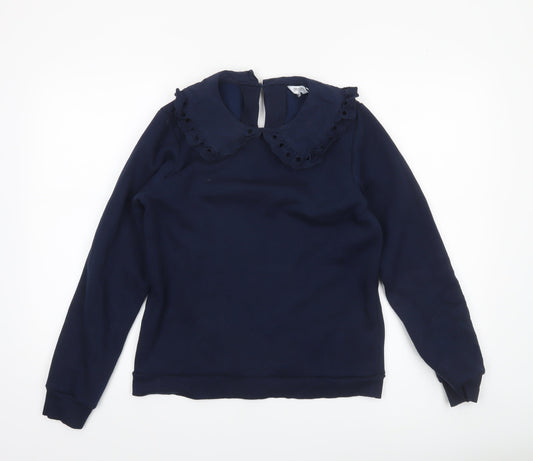 Womens UK Size 8 Great Plains Blue Pullover Sweatshirt