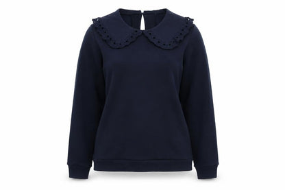 Womens UK Size 8 Great Plains Blue Pullover Sweatshirt