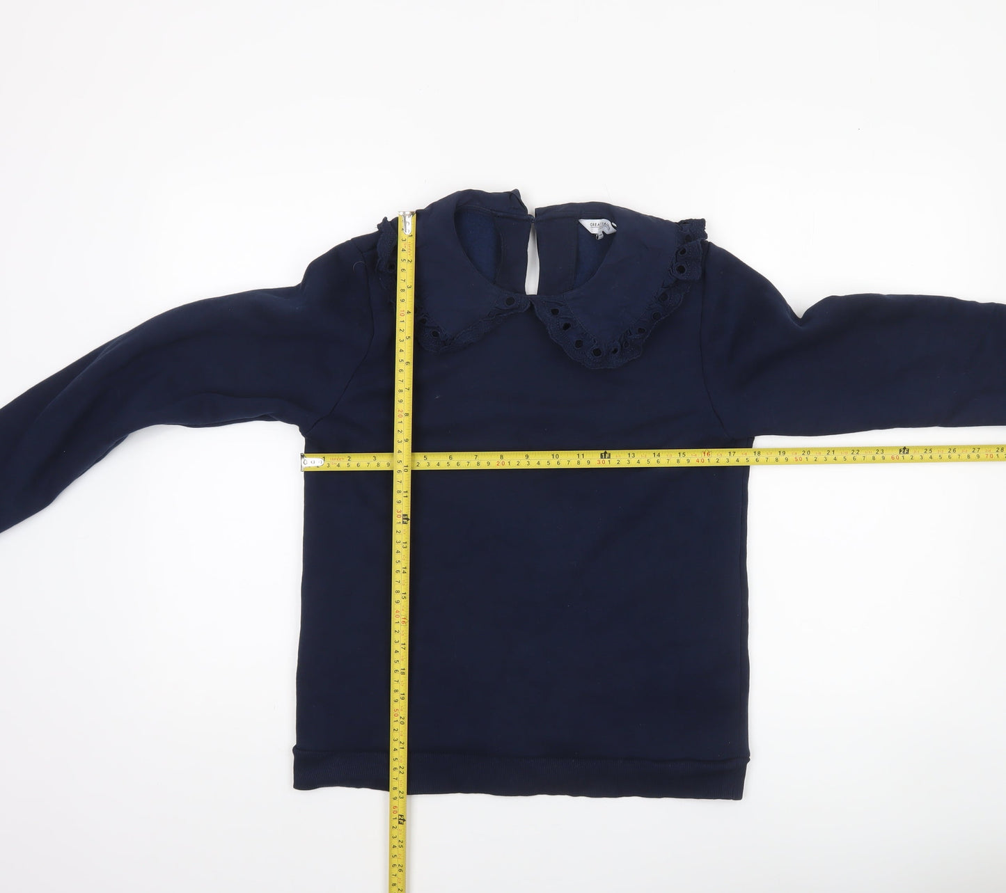 Womens UK Size 8 Great Plains Blue Pullover Sweatshirt