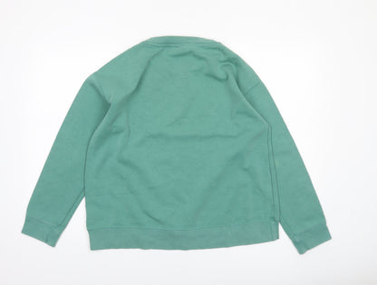 Womens UK Size 8 adidas Green Pullover Sweatshirt