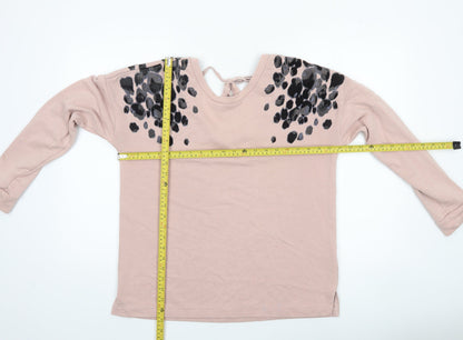 Womens UK Size 12 NEXT Pink Pullover Sweatshirt