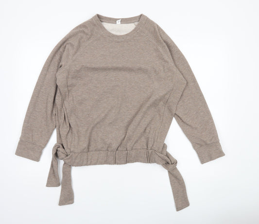Womens UK Size M Ysabel Mora Beige Pullover Sweatshirt
