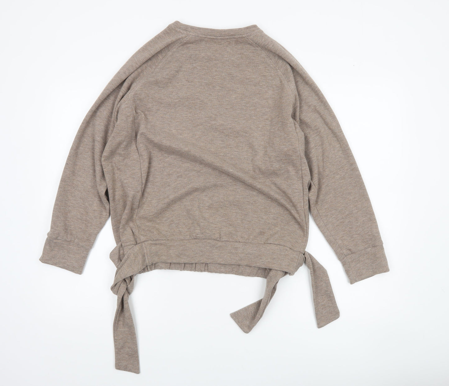 Womens UK Size M Ysabel Mora Beige Pullover Sweatshirt