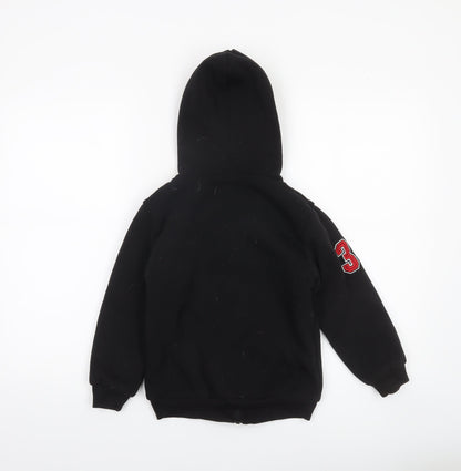 Boys UK Size 5-6 Years U.S. Polo Assn Black Full Zip Hoodie
