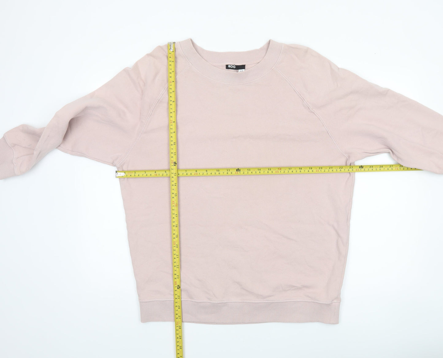 Womens UK Size L BDG Beige Pullover Sweatshirt
