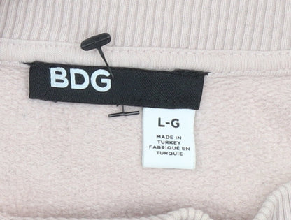 Womens UK Size L BDG Beige Pullover Sweatshirt