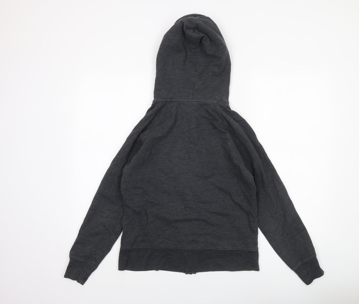 Womens UK Size M Gap Black Full Zip Hoodie