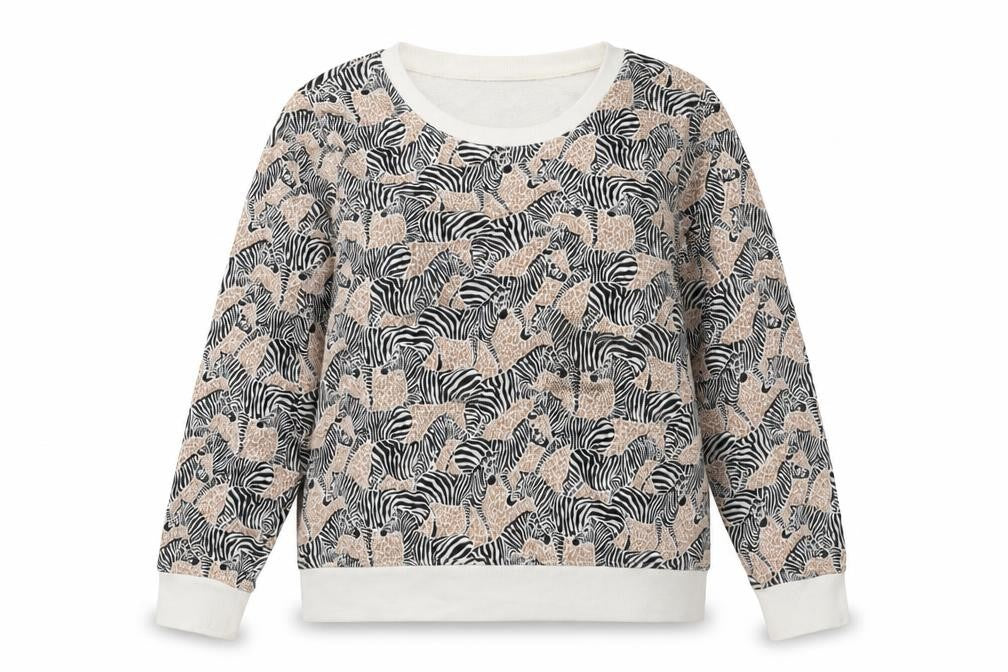 Womens UK Size M J.CREW Multicoloured Pullover Sweatshirt