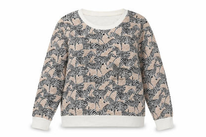 Womens UK Size M J.CREW Multicoloured Pullover Sweatshirt