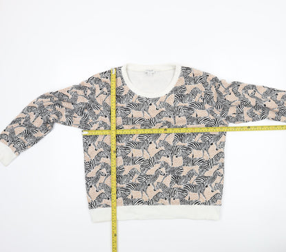 Womens UK Size M J.CREW Multicoloured Pullover Sweatshirt