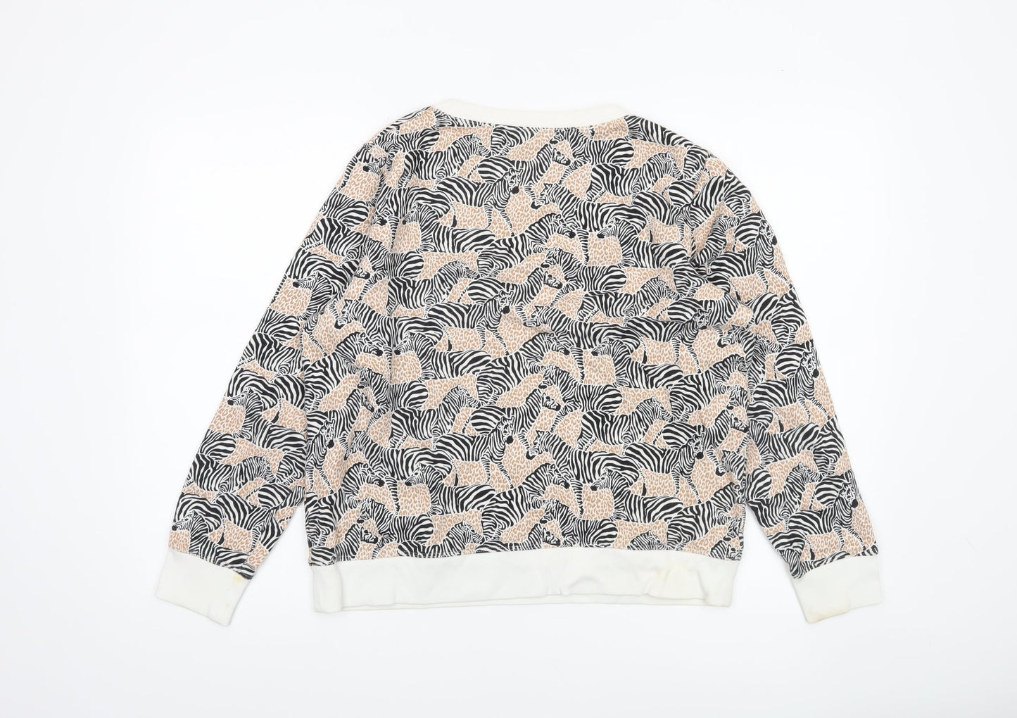 Womens UK Size M J.CREW Multicoloured Pullover Sweatshirt