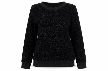 Womens UK Size 8 NEXT Black Pullover Sweatshirt